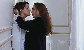 Claire Keim and Agathe de La Boulaye in of a female inverted love scenes