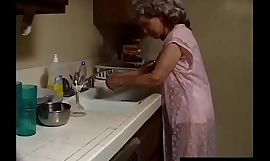 Indecent granny with grey-hair sucks off rub-down be passed on black plumber
