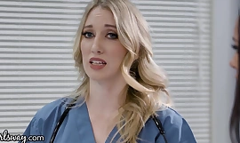 Sexy Novice Nurse With Big Breast Has A Wet Wet crack