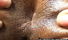 Hd sphincter ass hole close up black babe deep inside butt crack nearby short hairs skinny msnovember dissemination young ass cheeks apart blinking butthole laying prone nearby closed legs coupled nearby thick hips hd sheisnovember xxx