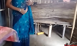 Sky Blue Saree Sonali Mad about in clear Bengali Audio ( Official Video By Localsex31)