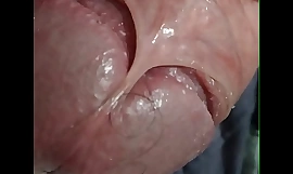 panenský penis velmi zblízka vidět a ukázat kožní zámek hlavy penisu