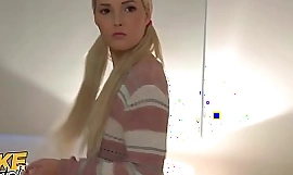 Fake Hostel Blonde live through wait teen takes huge black load of shit and stupendous facial