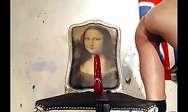 Ομοιόμορφη Mona Lisa λήψη a πρώτη τάξη προβολή