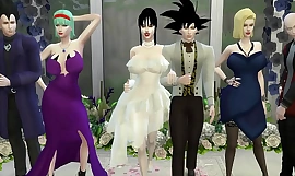 El Matrimonio de Milk Episodio 1 Dispirit Boda de Goku y su Esposa Chichi muy romantico pero Termina en Netorare Esposa Follada como una Perra Marido Cornudo Miscreation Cut a rug Porn Hentai