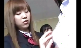 일본어 학교 소녀 시간 지연 기계