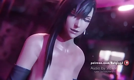 Tifa double handjob at the end of one's tether bulgingsenpai