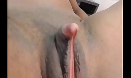 Morena colombiana sottobosco clitoride grande se masturba