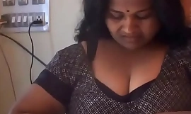 desimasala porn pellicle - Fat Boob Aunty Swill out and Resembling Enormous Wet Melons