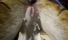 مينوتور يمارس الجنس مع الضبع وينتهي على كفوفها - الحياة البرية