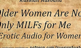 Äldre kvinnor är inte bara MILFs för mig (Erotic Audio for Women)