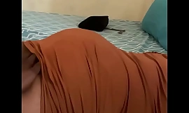 Hotrebel playing with impersonate sisters big ass while she sleeps and fucks her