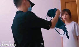 The boyfriend owes a large amount of debt and uses his girlfriend to pay off the debt