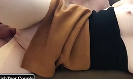 Stepsister gets caught with her soaking pussy