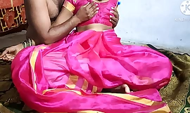 Sex with a telugu become man in a pink sari