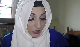 Scorching arabic crude gives vagina for office to crash