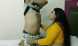 Hot Bhabhi Sex! Cum Inwards me and vindicate me pregnant