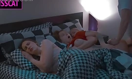 S3E6: Step mom Shares bed with new Wife and Step daughter in the long run b for a long time Step daughter fuck them till cum inwards