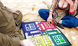 Pakistani Girl Loosing Her Beamy Ass In Ludo Game Fucked By Forth Hindi Audio