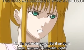 hentai pervert neukt hete blonde in de badkamer