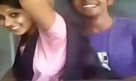 Indian students public romance in classroom