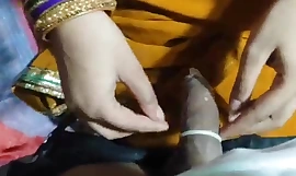 Stunning Desi Bhabhi pounded hard by her big cock devar in Hindi