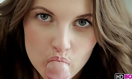 Cute liona bee gets nailed