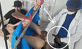 inseminated by the gifted doctor behind the cuckold!