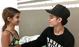 Hot kisses and tit licking for a little girl FULL STORY