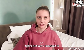 Tysk student hamnar i ett riktigt analt möte i detta fuktiga och stygga EroCom-möte