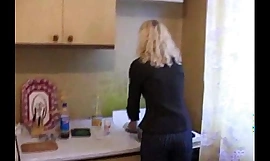 Russian mom by young gentleman