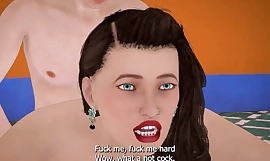 Egy akadályt jelentő szomszéd sógornőjét csábító csábítóvá változtatta egy szenvedélyes, tiltott találkozásra.