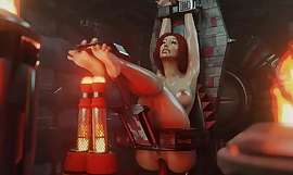 Te dziewczyny kochają pokoje BDSM!