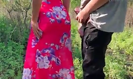 public fucking and creampie girl in dress doggy style